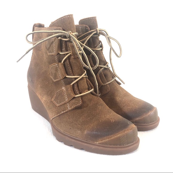 Sorel Shoes - Sorel Toronto Lace Up Wedge Boot